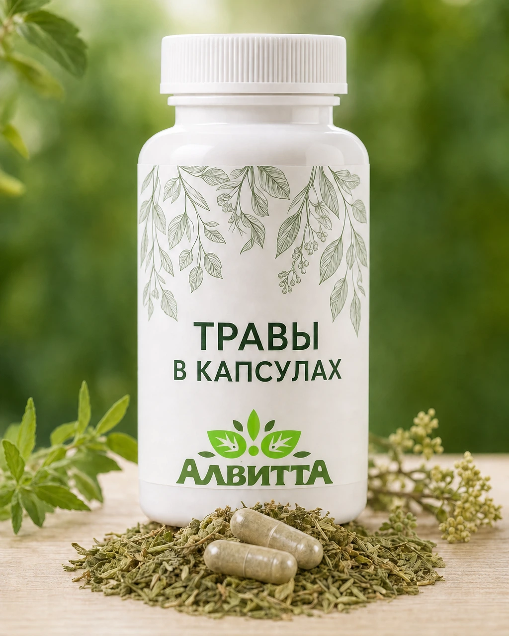 Травы в капсулах