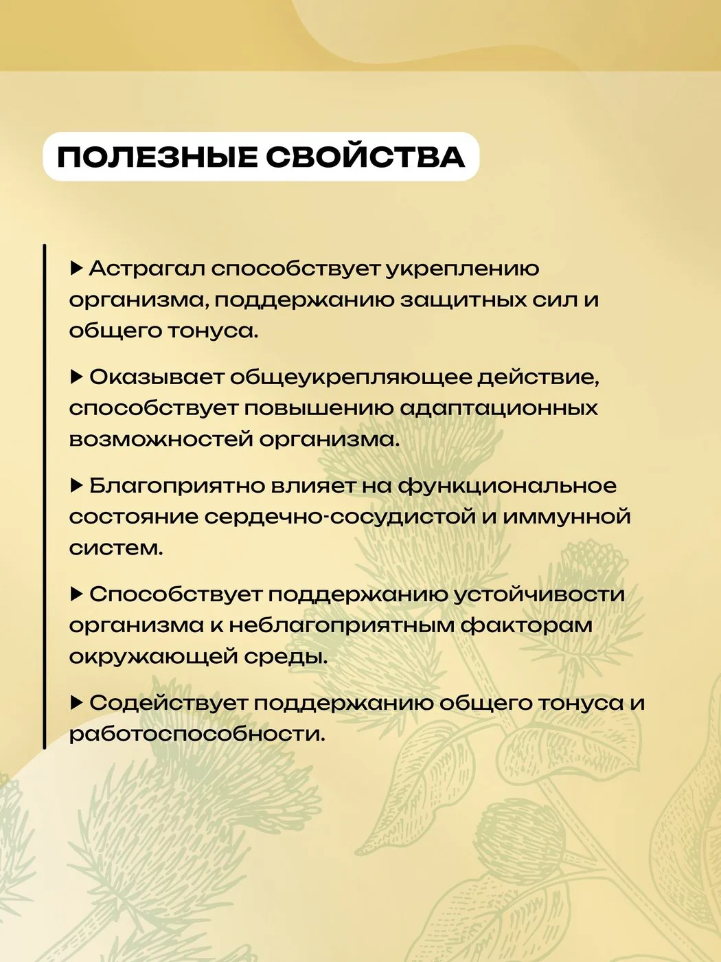 Астрагал экстракт (45/90 капсул) по 500 мг